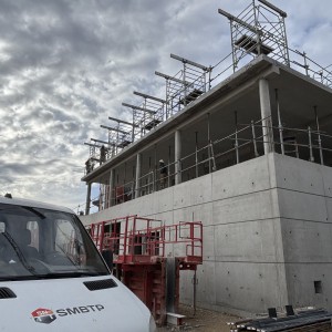 Construction d'un bâtiment d'activités