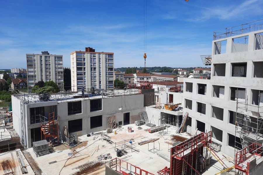 Construction d'une rÃ©sidence